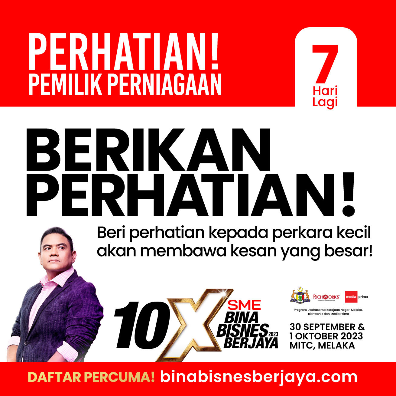 10X Bina Bisnes Berjaya